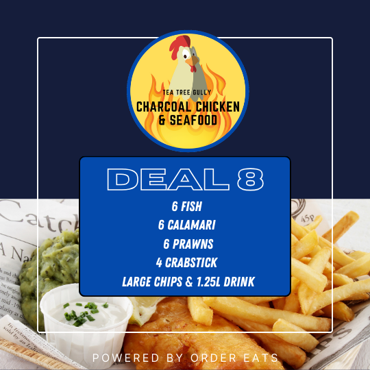 TEA TREE GULLY CHARCOAL CHICKEN AND SEAFOOD ILLUSTRATIVE ART BY SUPERANT MEDIA POINT OF SALE FRABPOS WEBSITE DESIGN HOSTING AND ONLINE ORDERING BY ORDER EATS (MEAL DEAL 1) (8)